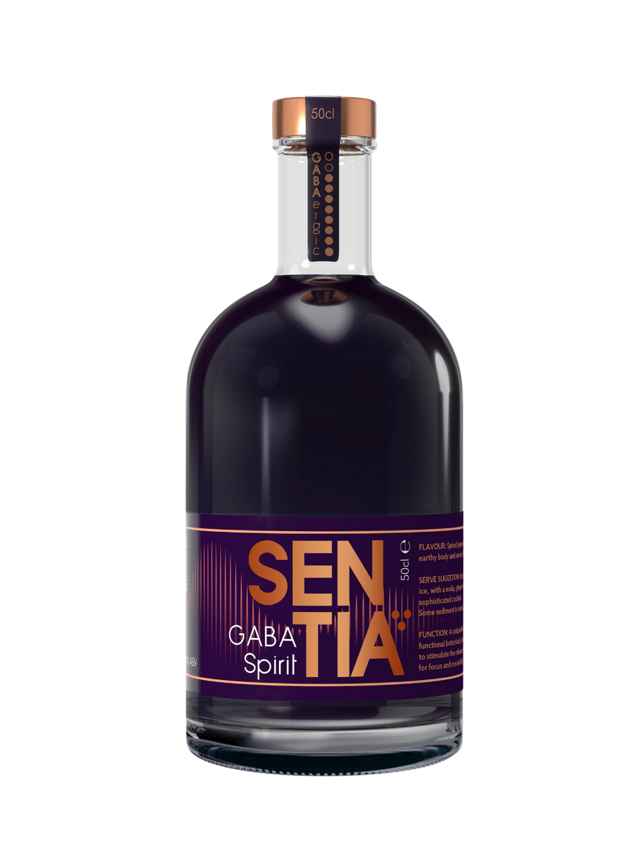 sabbatical⭐︎GILIA Sentia Black Alcohol-Free Gaba Spirit [500ml] – The Virgin Mary Bar