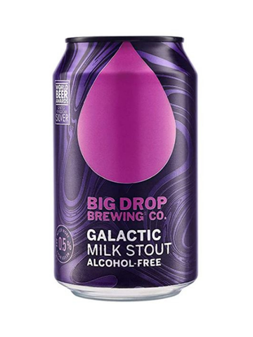 Big Drop Non-Alcoholic Galactic Extra Dark [Pack of 6]